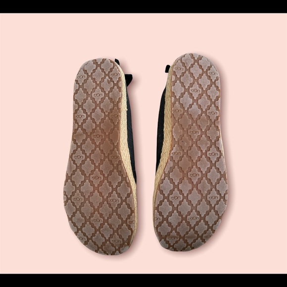 UGG womens light black slip on shoes - size 7 - Picture 4 of 6